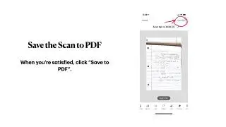 Scan to PDF