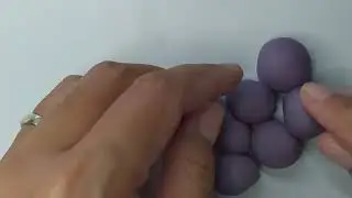 Membuat anggur dengan lempung terigu #SBdP #Kelas1 #LempungTerigu #Clay