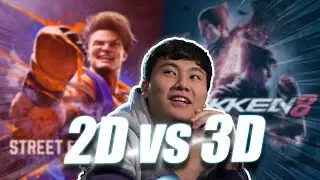 ( SF6 ) 2D vs 3D ( TEKKEN8 ) What's the difference?