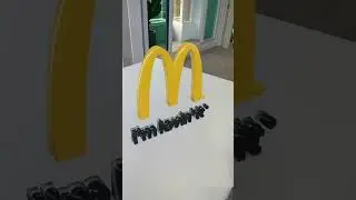 Famous Brand's AR Logo anchored with AR QR Codes | ar-code.com