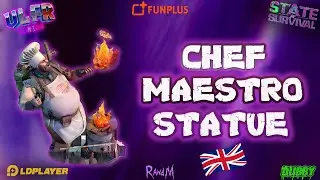 State of Survival : Chef Maestro Statue Ful Pack ( EN Version )