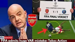 FIFA DROPS BOMBSHELL! ARSENAL AWARDED HUGE ADVANTAGE AFTER SHOCK MADUEKE PENALTY VAR SCANDAL VS PSG