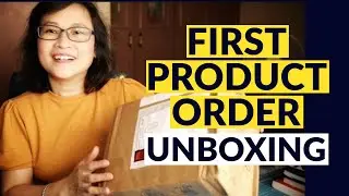 First Product Order Unboxing