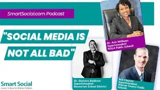 "Social media is not all bad" with Dr. Rob Clayton, Dr. Gustavo Balderas, Dr. Avis Williams