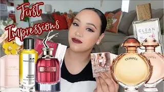 PERFUME FIRST IMPRESSIONS | SNIFF PERFUME SAMPLES WITH ME | MY PERFUME COLLECTION 2021