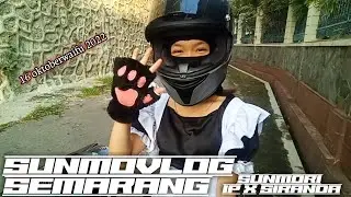 SUNMORI DITEMENIN WAIFU BABU AUTO SEMANGAT | COSPLAYER | SUNMOTRET #motovlog #cosplay #sunmori