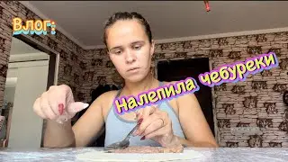 Налепила чебуреки/ поездка в магазин/Виталик и Ангелина/ Виталика чуть не ужалила оса
