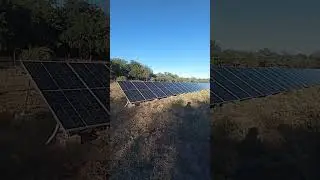 Bombeo Solar 60 PVS! ☀️👈 🐴 #riego  #energiasolar #cordoba #ongrid