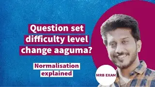 MRB EXAM || Normalisation|| Vacancies in MRB || Tamil in MRB
