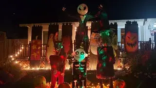 Halloween 2020 day 1 set up day 🎃