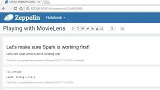 69 Activity Use Zeppelin to analyze movie ratings, part 1