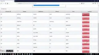 Java JSF application Address Book with BootStrap jsf primefaces and Oracle Part-02