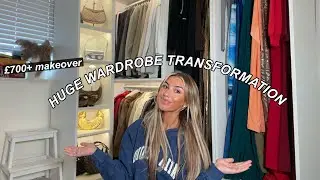 huge wardrobe transformation (diy queeeen)
