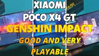 Genshin Impact in Xiaomi POCO X4 GT (Hand Cam)
