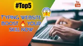 #Top 5 Typing Websites for beginners | To increase 🔥 Typing Speed & Practice Online.