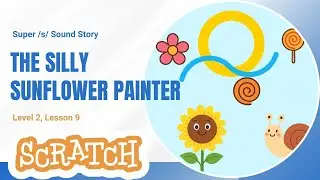SCRATCH PEN ART: Code Perfect Circles, S-Curves, & Future Flowers | Move + Turn Logic Explained!