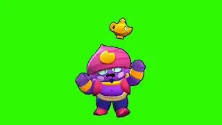 Gene Green Screen for Brawl Stars