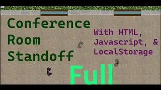 Conference Room Standoff using HTML, Javascript & Localstorage (Full) | Electro Cat Studios