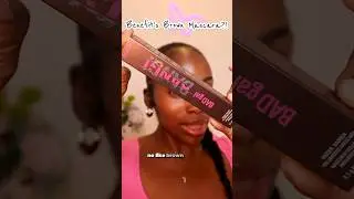 Brown Mascara on a Brown Skin Girl?? #browngirl #mascara