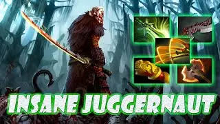 Insane Juggernaut- Dota 2 Gameplay/SAFE LANE/MMR GAMEPLAY