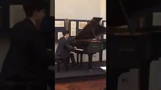 Muzio Clementi, Sonata Op.39 N.2, terzo tempo, Giulio Marino al pianoforte.