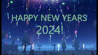 New Years Eve 2024 in Roblox Fireworks Playground | Best fireworks game out there!