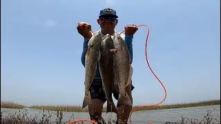 Galveston fishing (Redfish limit)