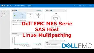 Dell EMC ME5 SAS an Linux mit Multipath