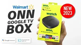 Walmart ONN Google TV $20 4k Streaming Box - 2023 Version