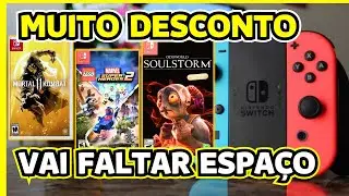 JOGOS INCRÍVEIS DE SWITCH COM ATÉ 90% DE DESCONTO