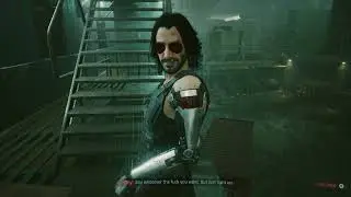 Cyberpunk 2077 - Double Life: Talk To Johnny, Judy and Evelyn  at Judy's Building Choices Gameplay