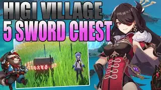Higi Village 5 Sword Chest - Genshin Impact