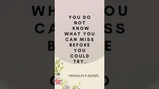 FRANKLIN P ADAMS  QUOTE-Story world shorts.