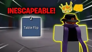 BEST AND PROPER WAY TO USE  INESCAPEABLE TABLEFLIP! 🔥 | The Strongest Battlegrounds ROBLOX