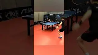 Two around the net shots in one rally 👀 