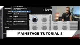 Apple MainStage Tutorial 8 - How to use MIDI-Controllers