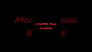 KGF chapter 2 || Monster song ringtone
