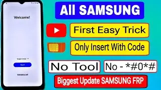 Samsung Frp Bypass 2024⚡Android 13-14 (Enter Sim) New Security 2024 ✅ Frp Lock Removal | Bypass Frp