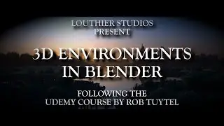 3D Environments in Blender Udemy