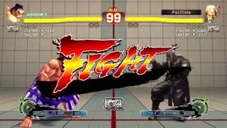 USF4 PC - Donatello (Honda) Vs Me (Blanka/Gen) [60 fps]
