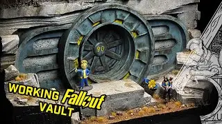 I Built A Fallout Vault Diorama That Opens!