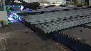 DBM Automatic chain bed control system for bar production #steel #steelmill #automation