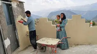Khosrow's Daily Hardships: Building Walls in a Nomadic Family Home Documentary