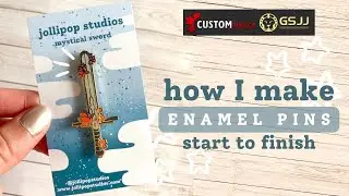 HOW I MAKE ENAMEL PINS ✿ Designing, Ordering, & Unboxing ✿ 