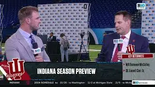 IU coach Curt Cignetti on BTN set for 2024 media day