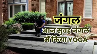 आज सुबह जंगल मे किया Yoga | Morning Yoga
