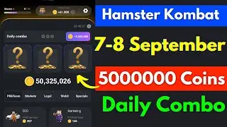 7 September daily combo | hamster kombat daily combo | 7 September daily combo hamster kombat
