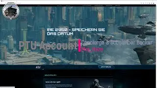 Star Citizen 3.11.1 Guide #006 PTU Account einrichten!