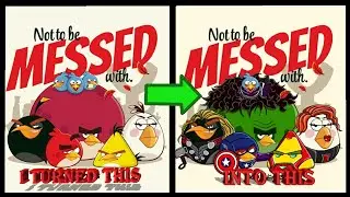 I turned Angrybirds into the Avengers