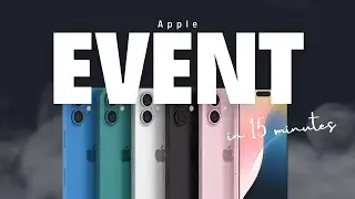 Apple Event "It’s Glowtime" 2024 in 15 Minutes
